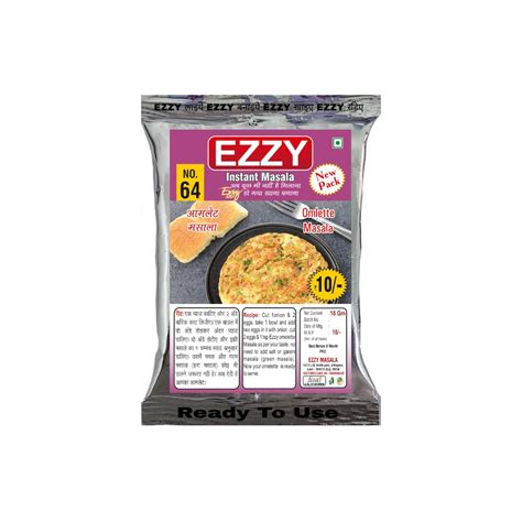 EZZY MASALA Omelette Masala Instatnt ready mix masala 18Gm Pack of 10 ...