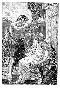 Julius Caesar (100-44 BC) Nroman General And Statesman Caesar Refusing ...