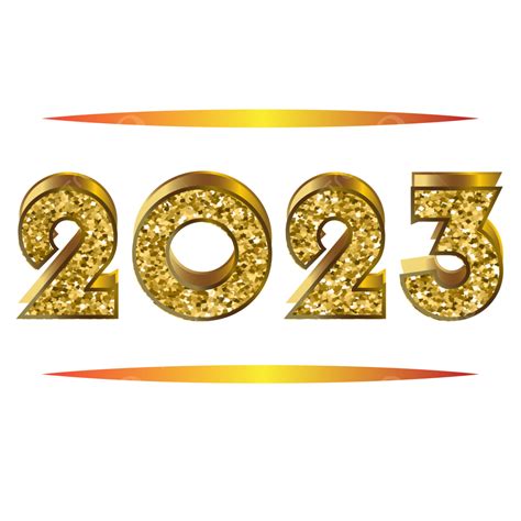 2023 Efecto De Texto Lujoso Dorado En Inglés Feliz Año Nuevo 2023 Año ...