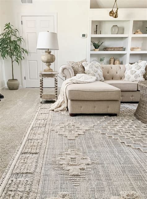 7 Stylish Rug on Carpet Living Room Ideas – HOMYSTYLE