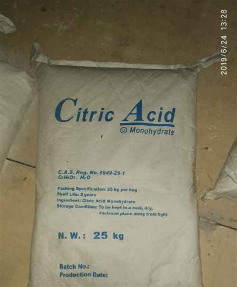 Citric Acid,Citric Acid Service Providers in Rohtak, India