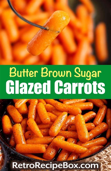 Buttery Brown Sugar Glazed Carrots Recipe