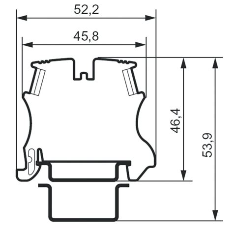 0 371 02 Legrand | Legrand 0 371 02 371 Series Blue, 6mm², Single-Level ...