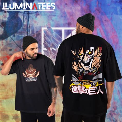 Attack Titan Oversized T-Shirt | Anime Tshirt – iluminatees