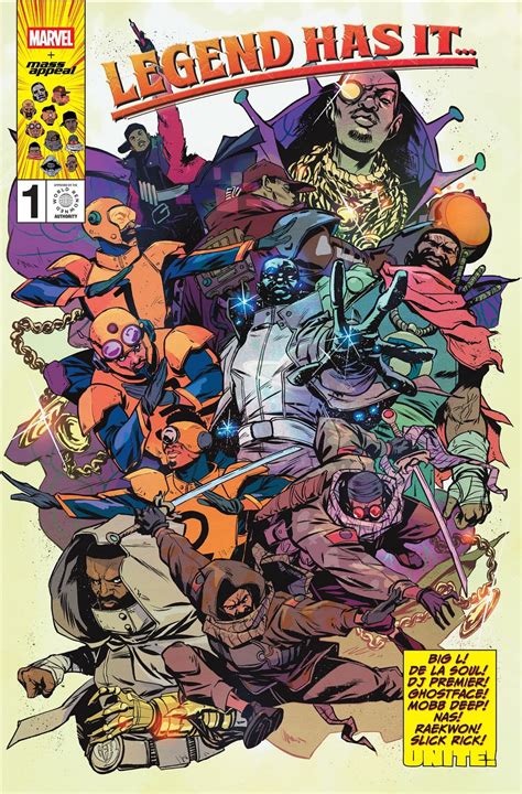 The Legend Has It, New Marvel Hip-Hop Tribute Comic Launches At NYCC