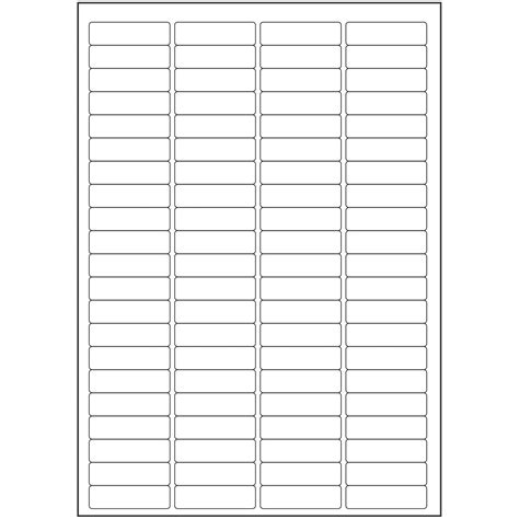 VMS Professional A4 210x297mm Self Adhesive Paper Labels for Laser ...