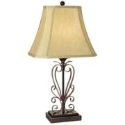 Buy Franklin Iron Works Traditional Table Lamps 26.5 High Set of 2 Iron ...