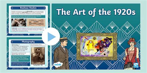 KS2 The Art of the 1920s PowerPoint (teacher made) - Twinkl