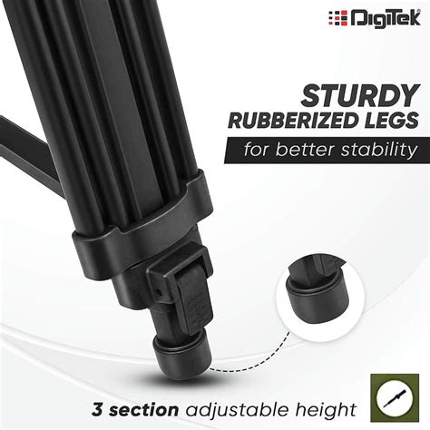 Buy Digitek DTR-510VDPROPLUS Video Tripod with Head Online