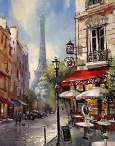 Karmakara Tour De Eiffel View by Heighton, Brent - Fine Art Print on ...