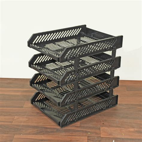 4-Layer File Storage Rack for Office Use (3-Layer Option) – ALL MY WISH