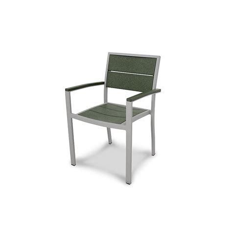 Trex Outdoor Furniture Surf City Frame Stationary Dining Chair(s) with ...