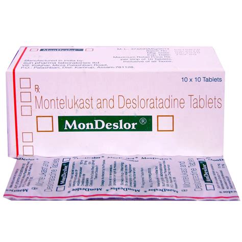 MonDeslor Tablet का उपयोग, फायदे ,साइड इफेक्ट,कीमत in Hindi | अपोलो ...