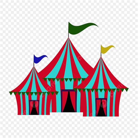 Circus Tent Clipart Transparent Background, Circus Carnival Tent Png ...