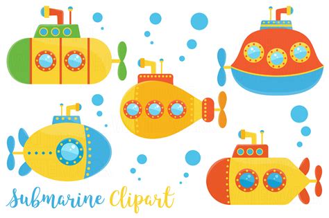 Submarine Silhouette Clip Art
