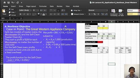Excel Solver Nonlinear 的图像结果