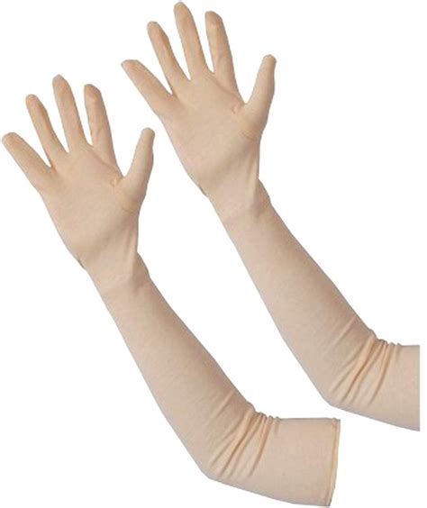 Ghelonadi Sun Protection Driving Gloves Women Cotton Long Sleeves Sun ...