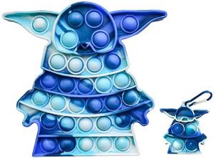 FLICK IN Pop It Fidget Toy, Silicone Push Pop Squeeze Anxiety Stress ...