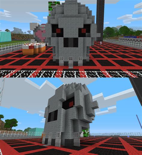 Image result for Minecraft Skull Tutorial