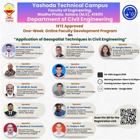 Yashoda Technical Campus, Satara - Faculty of Engineering