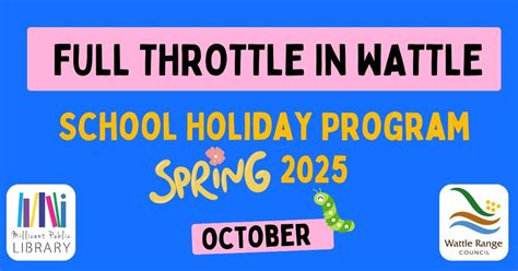 Come and be Inspired at the Millicent Library | Full Throttle in Wattle ...