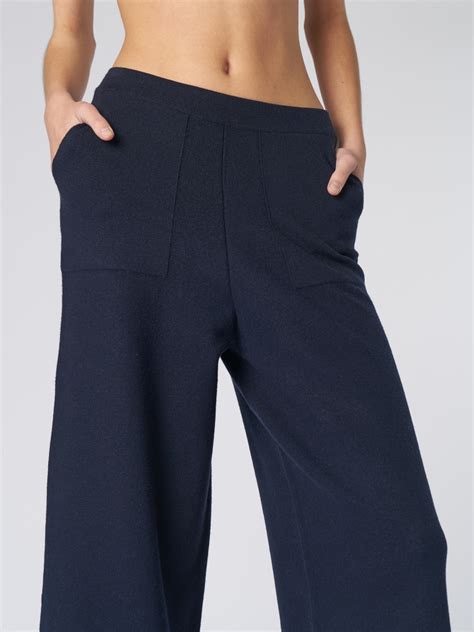 Wide Leg Pant Navy - Alhambra | Women's Clothing Boutique, Seattle
