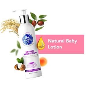 Buy The Moms Co. Natural Baby Lotion (400ml) & Talc-Free Natural Baby ...