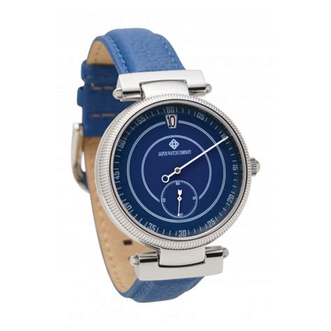 Jumping Hour Watch - Blue 40mm – Jaipur Watch Company