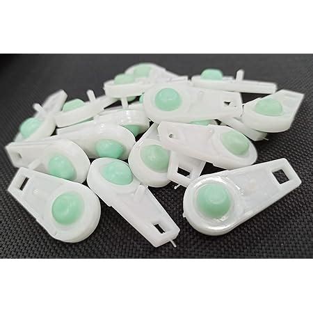 FAPBADRI End Cap/Lock for Curtain Channel/M Track - Colour: White ...