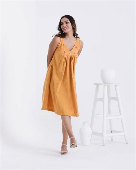 Dresses for Women | Women's Cotton Dresses | Office wear Cotton Dresses ...