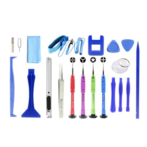 JF-8166 21-in-1 Professional Precision Screwdriver Pry Disassemble Rep ...