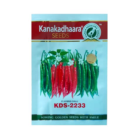 KDS - 2233 Chilli Seeds - Kanakadhaara Seeds | Buy Online - DesiKheti ...