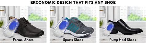 Buy Purastep Silicone Gel Heel Protector Insole Cups for Swelling, Pain ...