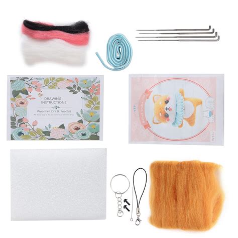 Buy Needle Felting Kit, Environmentally Friendly Complete Tools Wool ...