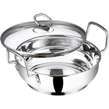 Vinod Platinum Triply Stainless Steel Kadai with Stainless Steel Lid 2. ...