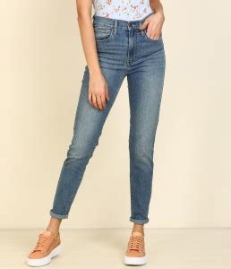 LEVI'S Mile High Super Skinny Women Blue Jeans - Buy LEVI'S Mile High ...