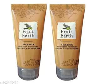 Modicare Fruit of the Earth Neem and Rosemary Face Pack, 100 ml (Pack ...