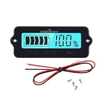 amiciSense 8~70V Battery Capacity Indicator | Voltage & Charge ...