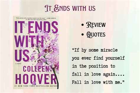 It Ends with Us | Colleen Hoover | Book Review & Quotes :Toranvichara