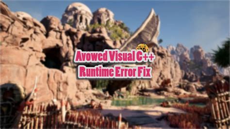 Image result for Fix Microsoft Visual C   Runtime Error