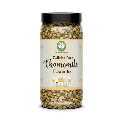Go Vegan - Chamomile Flower Tea | Pure Whole Flower Buds of Chamomile ...