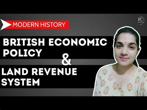 British Economic Policy and Land Revenue System Video Lecture - Crash ...