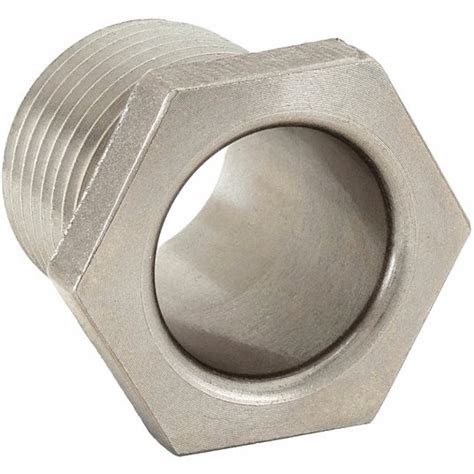 CALBRITE, 1/2 in Trade Size, 316 Stainless Steel, Threaded Chase Nipple ...