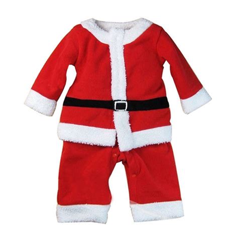 Buy HOTBEST Children's Santa Suit Christmas Costume,Kids Christmas ...