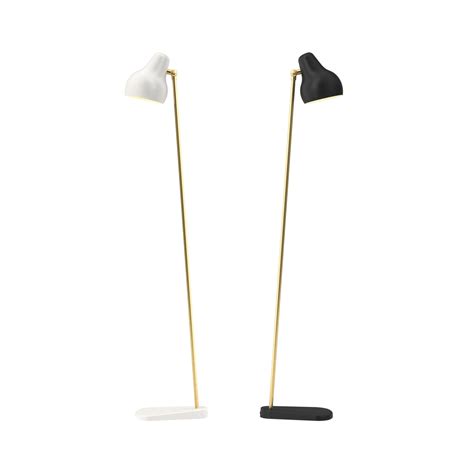 Vilhelm Lauritzen 'VL 38' White Floor Lamp for Louis Poulsen For Sale ...