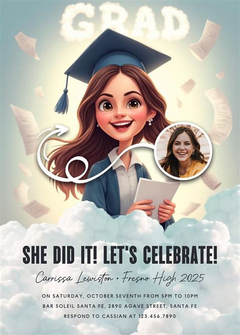 Graduation Party Invitations 的图像结果