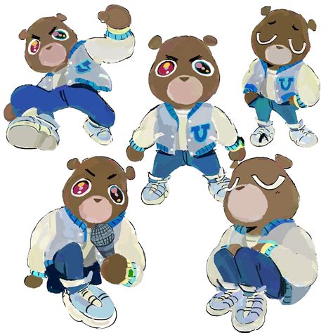 Kanye West Graduation Bear