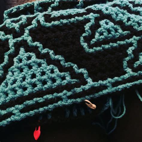 Image result for Which Way Filet Afghan Pattern