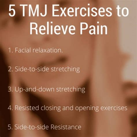 Image result for TMJ Relief Exercises