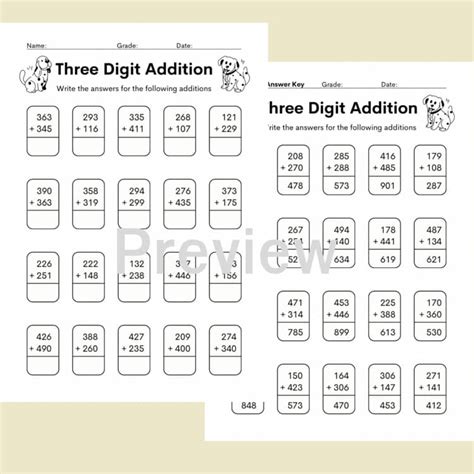 Song for Adding 3-Digit Numbers 的图像结果